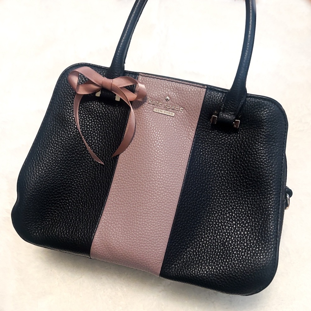 Kate Spade Black and Pink Satchel